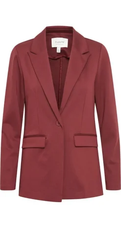Rizetta blazer long pomegranate