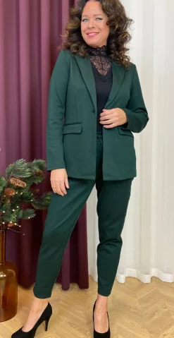 Rizetta blazer long scarab