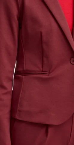 Rizetta blazer Pomegranate