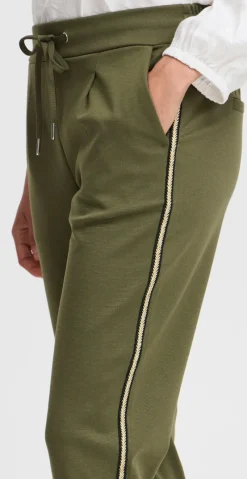 Rizetta deco pants olive night