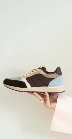 Ronja sneakers chocolate multi