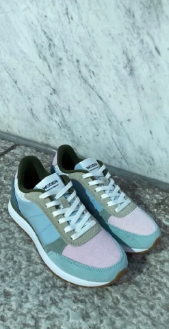Ronja sneakers med ice blue