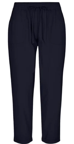 Sally buks med lommer og opsmøg navy