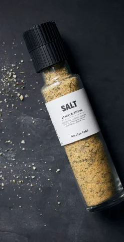 Salt med lemon og timian