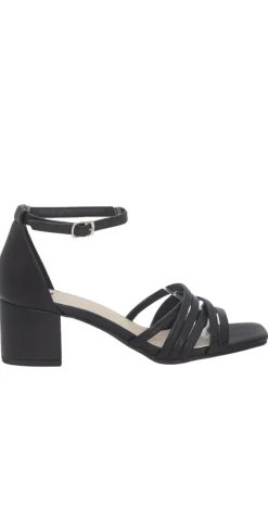 Sandal med stropper sort