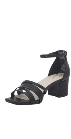 Sandal med stropper sort