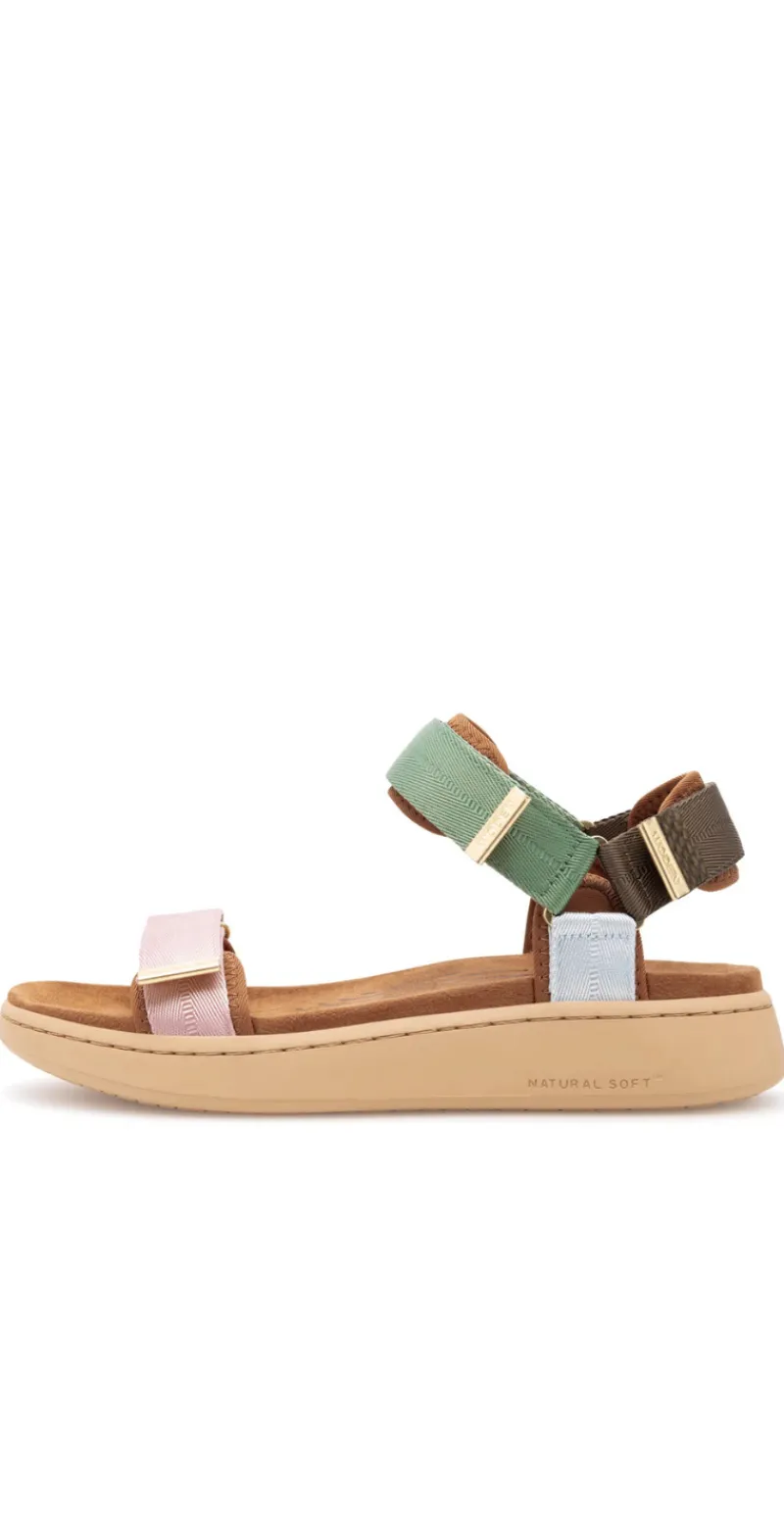 Sandal med velcro Algae multi