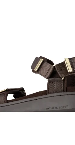 Sandal med velcro chocolate