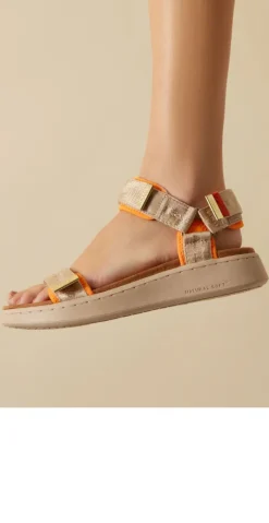 Sandal med velcro Coffee Cream