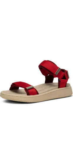 Sandal med velcro fire red