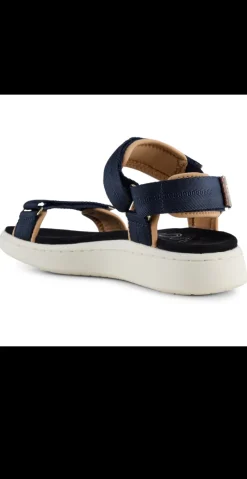 Sandal med velcro i navy