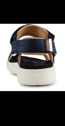 Sandal med velcro i navy