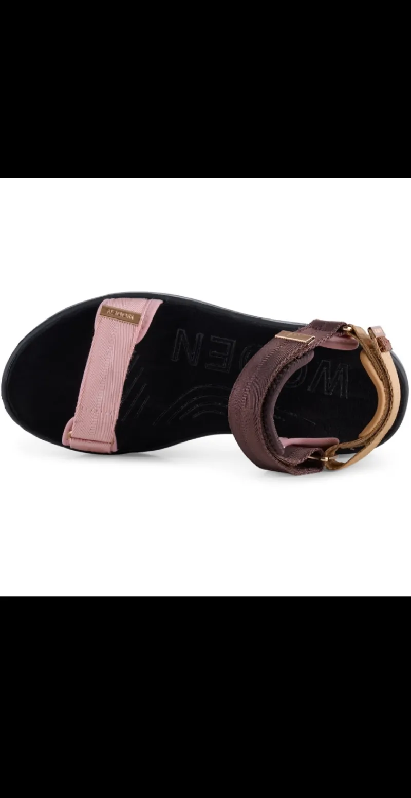 Sandal med velcro i zephyr multi