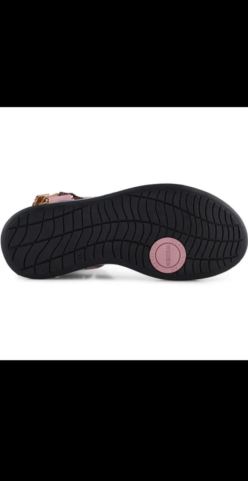 Sandal med velcro i zephyr multi