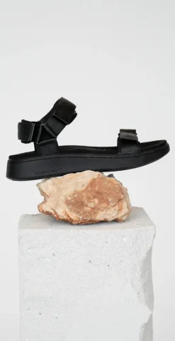 Sandal med velcro multi black/black