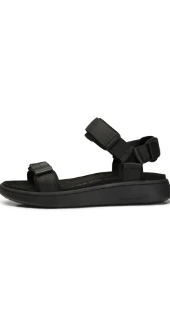 Sandal med velcro multi black/black