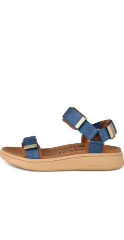 Sandal med velcro old denim