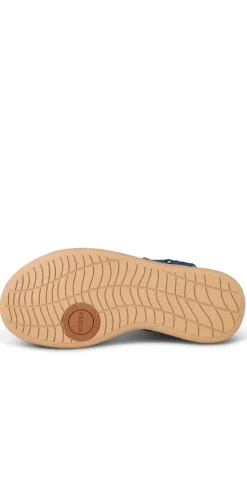 Sandal med velcro old denim