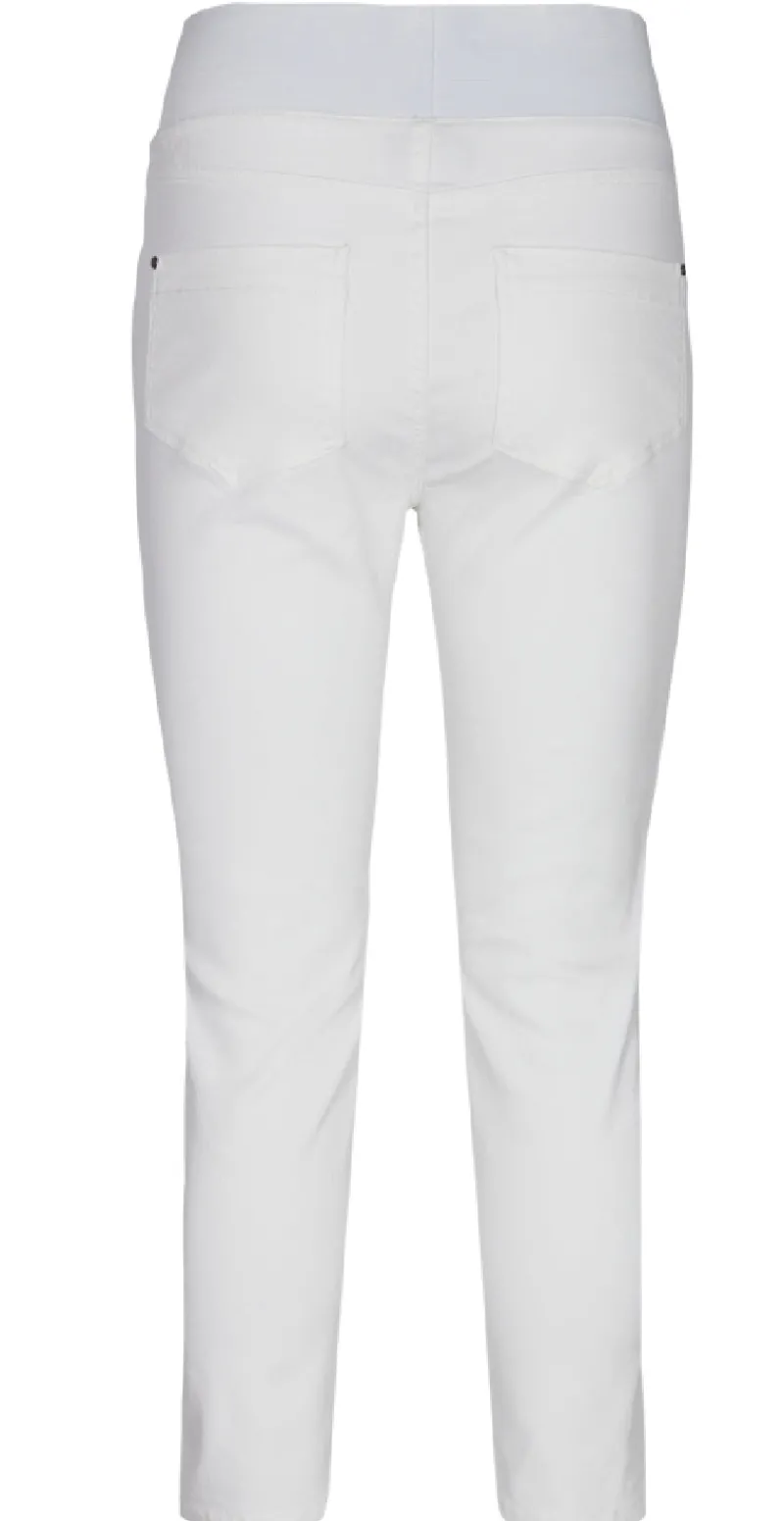 Shantal 7/8 button buks hvid