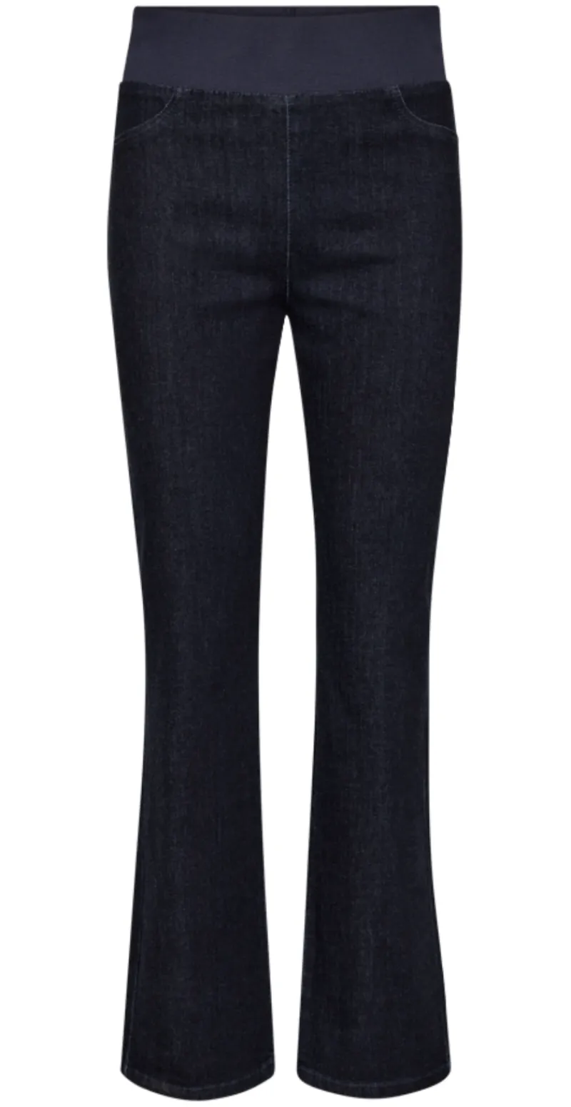 Shantal bootcut denim mørkblå L 30