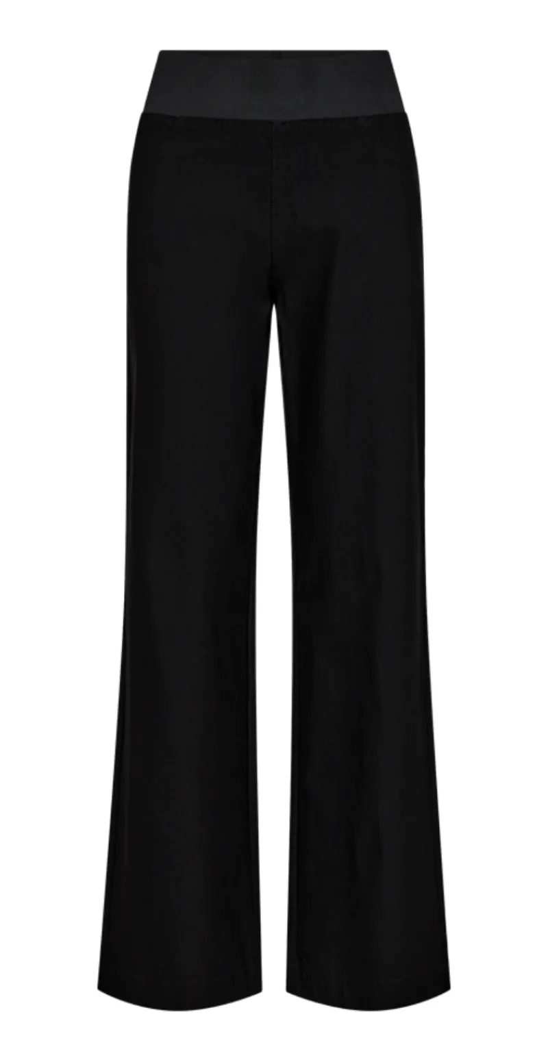 Shantal bukser med power stretch sort