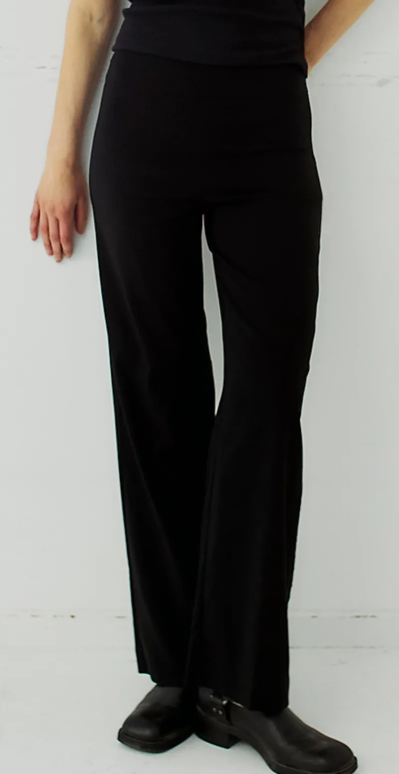Shantal bukser med power stretch sort