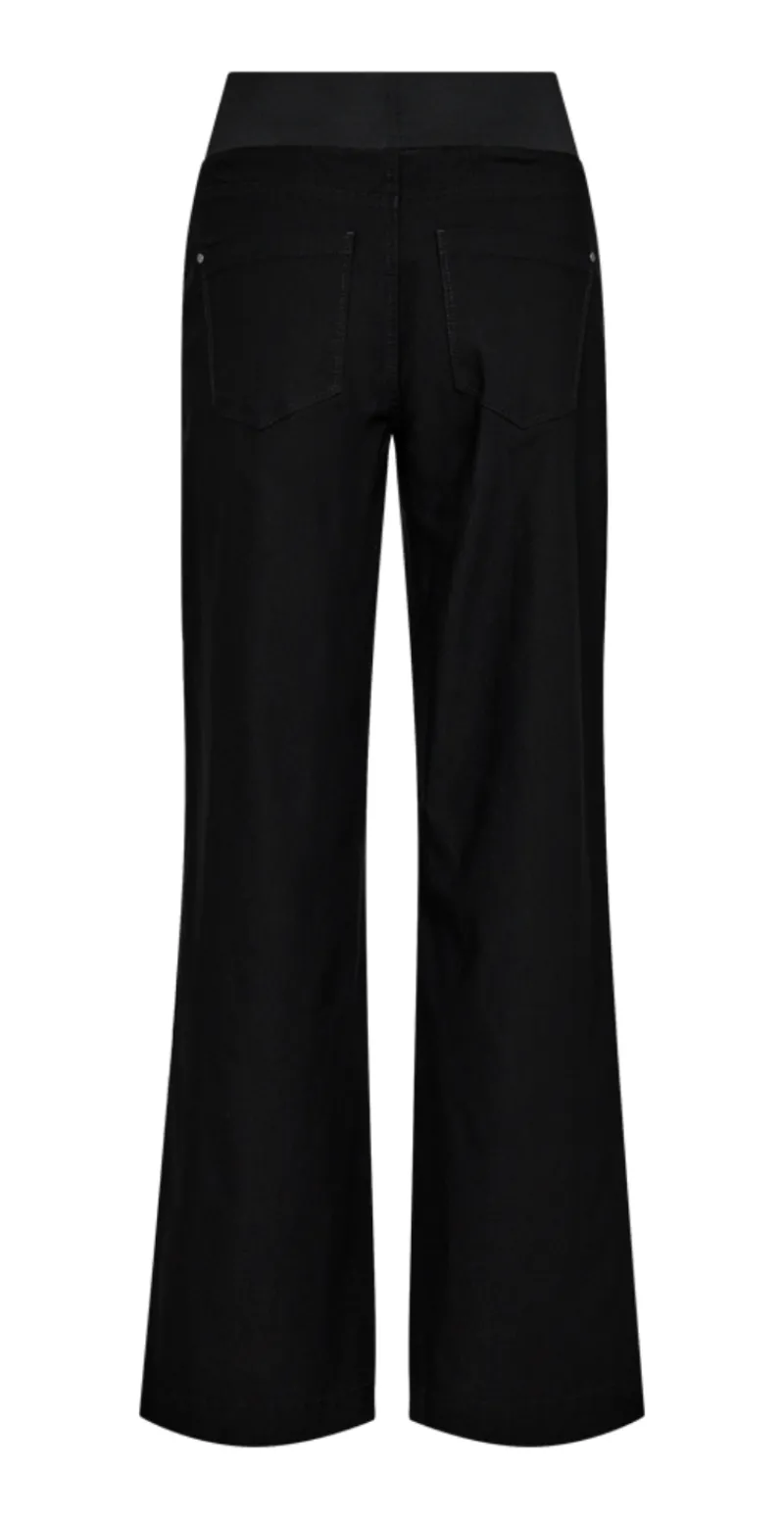 Shantal bukser med power stretch sort