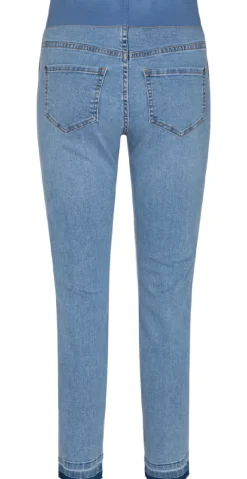 Shantal raw buks light blue denim