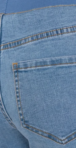 Shantal raw buks light blue denim