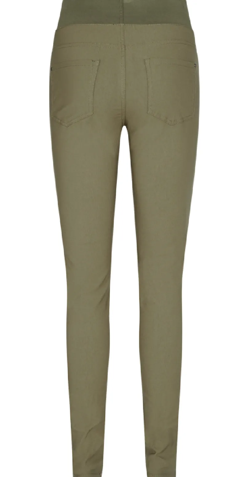 Shantal stretch buks deep lichen green