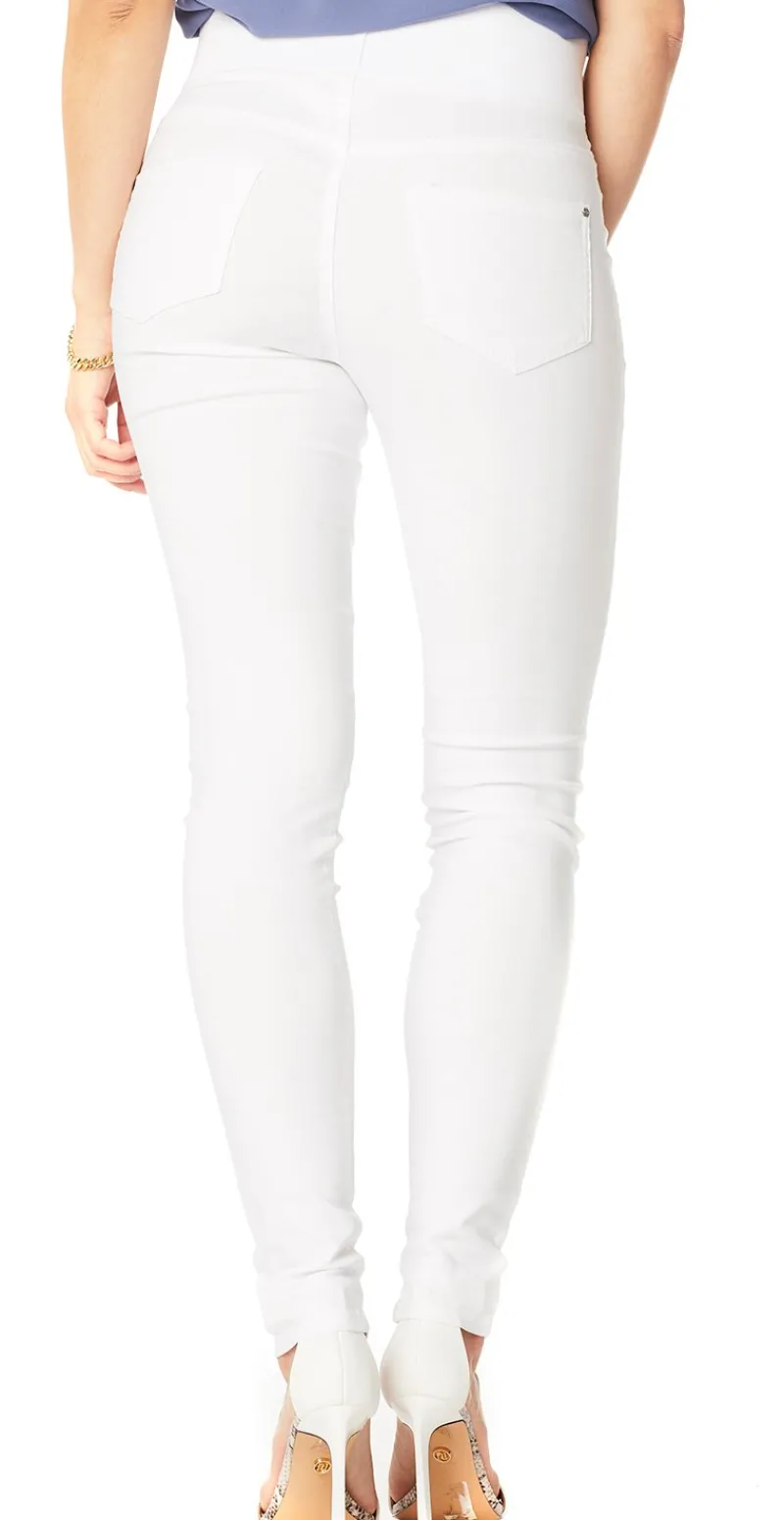 Shantal stretch buks hvid