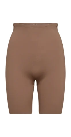 Shapewear shorts med høj talje brown