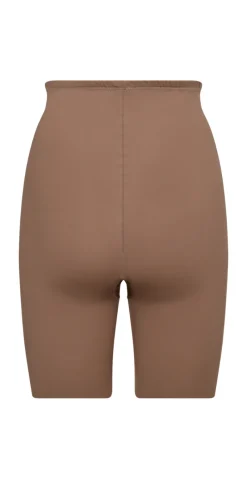 Shapewear shorts med høj talje brown