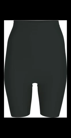 Shapewear shorts med høj talje i sort