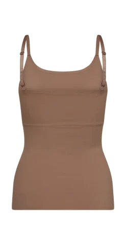 Shapewear top flexible brown