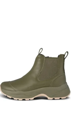Silje Warm Waterproof Boots dark olive