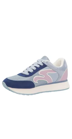 Sneakers med retro vibes blå