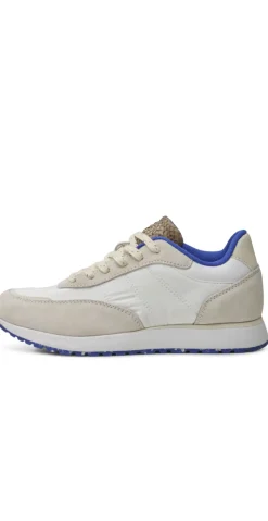 Sneakers med ruskind og lylon blue moon