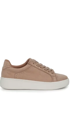 Sneakers med snørebånd beige