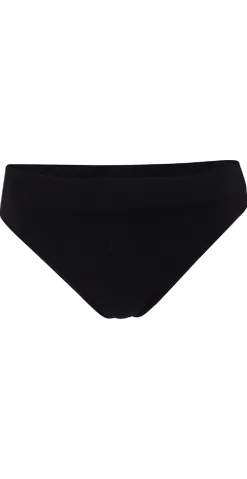 Sort microfiber string trusse