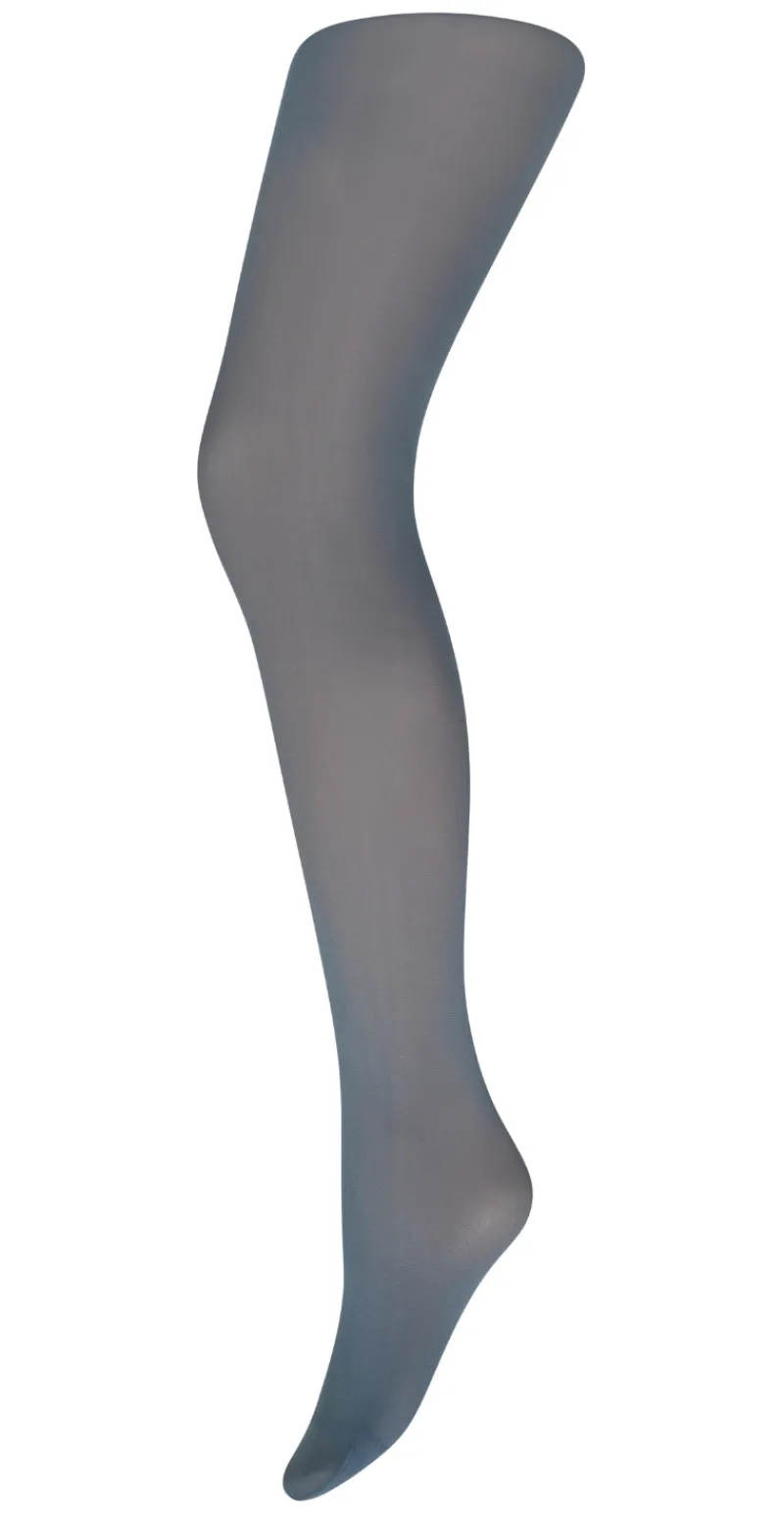 Strømpebuks produceret i microfiber 3D, 40 denier blå