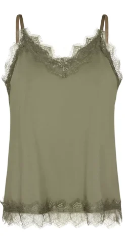 Top med blonde deep lichen green