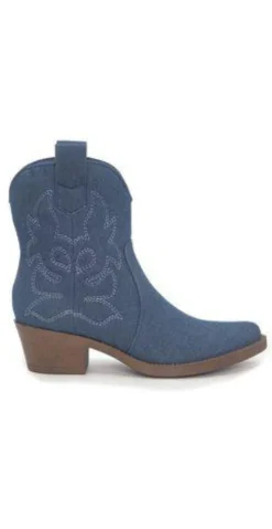 Trendy westernstøvler denim