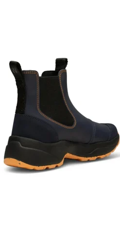 Vandtæt slip-on støvle dark navy/papaya