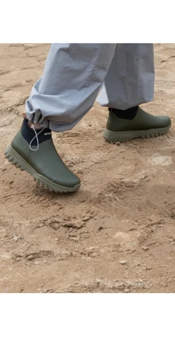 Vandtæt støvle dark olive