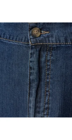 Wilke nederdel medium blue denim